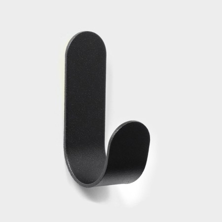 A set of metal self -adhesive hooks Savanna Black Loft Hook, 4 pcs, 2.8 × 5.5 × 1.8 cm-3