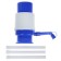 Lesoto mini water pump, mechanical, under a bottle of 11 to 19 l, blue