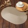 Serving shade "Oval", centralized, 45*30 cm