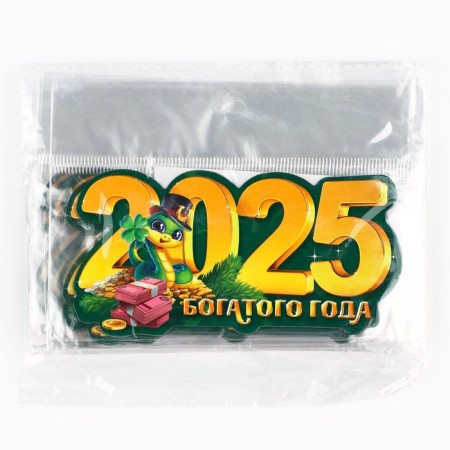 Магнит "2025", 11 х 5,7 см-4