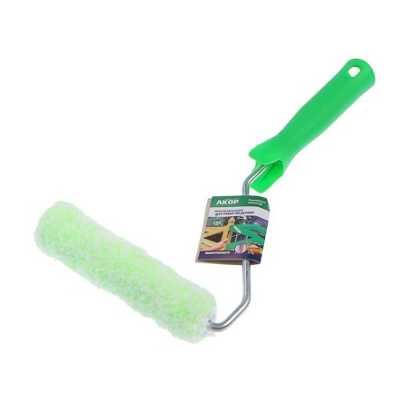 Mini-veil "Akor", microfiber, 150 mm, pen D = 6 mm, d = 15 mm, pile 12 mm, for wood