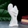 Figure "Girl Riddle" White, 28cm