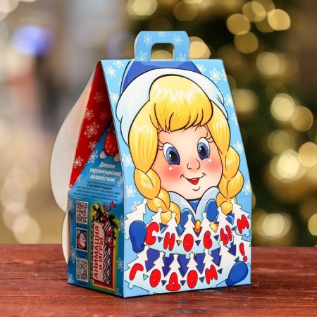 Gift box "Dedushkino Happiness" 12 x 8.5 x 17.5 cm-1