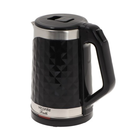 Electric kettle Viconte VC-3295, plastic, Metal flask, 2 l, 2000 watts, black-1