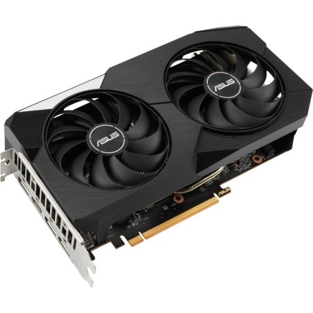The ASUS Dual-RX6650XT-O8G, AMD Radeon RX 6650XT, 8GB, GDDR6, HDMI, DP-1