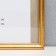 Photo frame plastic 35x50 cm, aged gold (plastic screen)