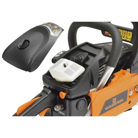 Carver RSG 258x, 3.5 hp, 2.6 kW, 18 ", step 0.325", PAZ 1.5 mm, 72 links-1