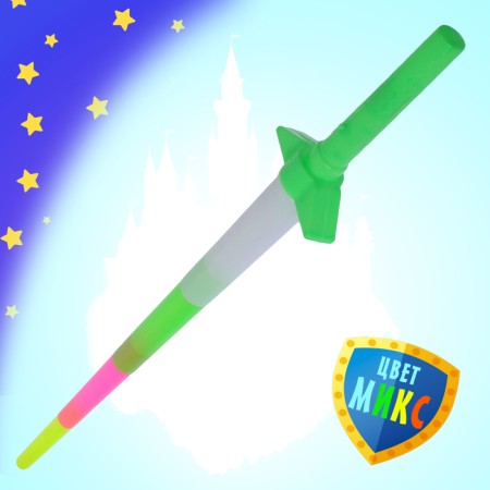 Sword of the light “Bright Warrior”, light effects, works from batteries, Mix color-5