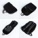 Folding backpack, lightning department, external pocket, 2 side pockets, black color