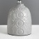 Traffic light "Justin" E14 40W gray 13x13x25 cm Risalux