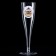 New Year's set of plastic glasses for champagne “Happy New Year, balls” ”, 150 ml