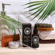Male professional set for beard and mustache