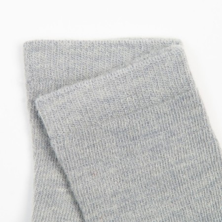 Wooping children's socks “Super fine”, gray color, size 4 (4-5 years)-1