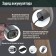 Battery screwdriver Tundra Pro, 3.6 V, 2 Ah, Li-Ion, 220 rpm, 12 items, case