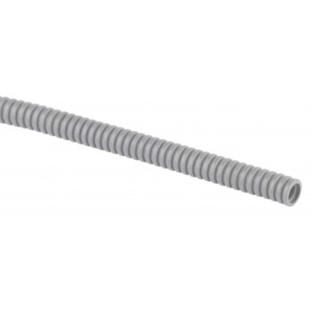 Pipe corrugated PVC era GOFR-16-100-PVC-T heavy gray D 16 mm, with probe, 100 m