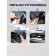 Molding is flexible intraspillene, purple, 5 m