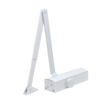 DEARTER of the door pin PROFI DD 802/3 A-W, 40-90 kg, frost-resistant, white