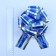 Bant Shar No5, blue in silver