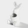 Tenthoper of the denture “Bunny”, 5.5 × 5 × 9 cm, white color