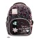 Frame backpack 37 x 28 x 12 cm, Across 194, filling: bag, pencil case, violet ACR22-194-9