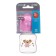 A bottle for feeding, a classic throat, 60 ml., From 3 months, pink color