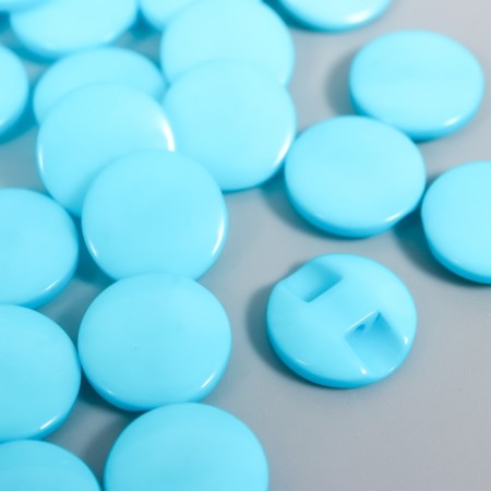 Buttons plastic on the midnight "Blue Blue" 1.3x1.3 cm set 50 pcs 2x5x5.5 cm-1