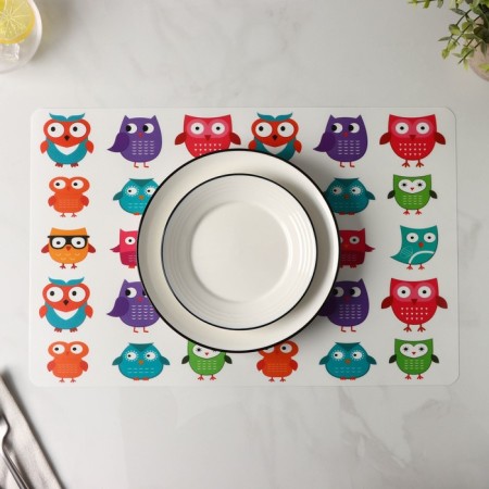 Serving napkin on the table "Owls", 42 × 27 cm-4