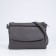 Bag Cross-Bodi with a zipper, gray color