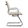 Brabix Kayman CF-102 chair, eco-leather, chrome, beige