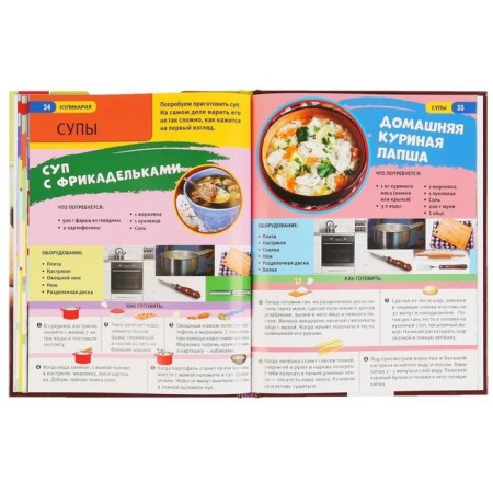 Encyclopedia with developing tasks. Cooking (diploma as a gift). Milyanchikov S.V.-1