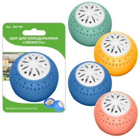 Ball for the refrigerator "Multida Freshness", D 6 cm, mix