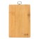Groot board with an iron ring Rolanda, 23x15x1, bamboo