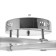 Chandelier 1801/2 LED 60W 4000k chrome 48x48x10 cm Bayerlux