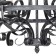 Palermo chandelier, 6x60W E14, black color