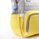 Women's backpack, for mom and baby, model "Bag-rugzak", yellow color