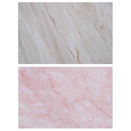 Photophone bilateral paper 300 g "Pink and beige marble" 57x87 cm