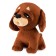 Soft toy "Dog Storm", 17 cm