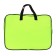 Folder with handles Textile A4, 360 x 290 x 70 mm, Erich Krause Neon Yellow, neon/yellow, 54674