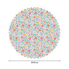 The tablecloth on the table “mood is spring”, round, Saten, d = 150 cm