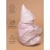 Combineson Children's demi-season quilted amrobaby elf, height 68 cm, lavender-gray color