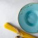 Ceramic plate for Magistro paste "Cerera", 160 ml, d = 21 cm, blue color