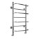 Water heated towel rail Domoterm "Orpheus", P7, 7 crossbars, 500 x 700 mm, chrome