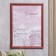 Photo frame pine С20 red 30x42 cm (plastic screen)