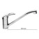 Kitchen mixer Zein Z50151, one -leaf., 35 mm cartridge, pouring 25 cm, without eyeliner, chrome