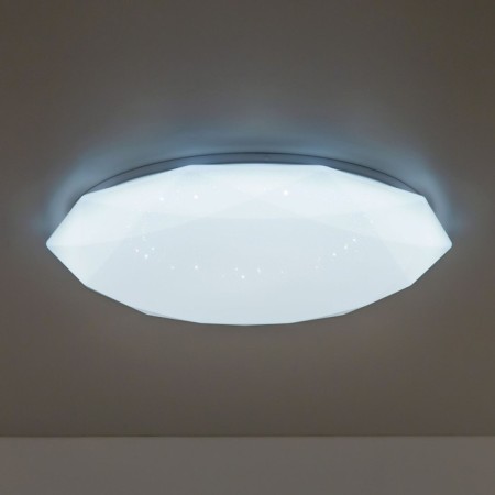 Lamp Citilux "Astron" CL733480G, 37.5x37.5x8 cm, 1x48W, LED, Color White-29