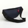 Lightning waist bag, 3 outer pockets, blue color