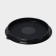 Container plastic disposable pr-S-85D, round, cover, D = 11 cm, black color, 65 pcs/un