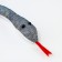 Soft toy "Snake" with shiny inserts, 34 cm, color mix