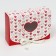 Gift box team with the window "Heart", 16.5 x 11.5 x 5 cm
