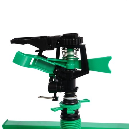Spille sprayer, under the connector, horizontal, plastic, Greengo-10